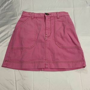 pink urban outfitters skirt